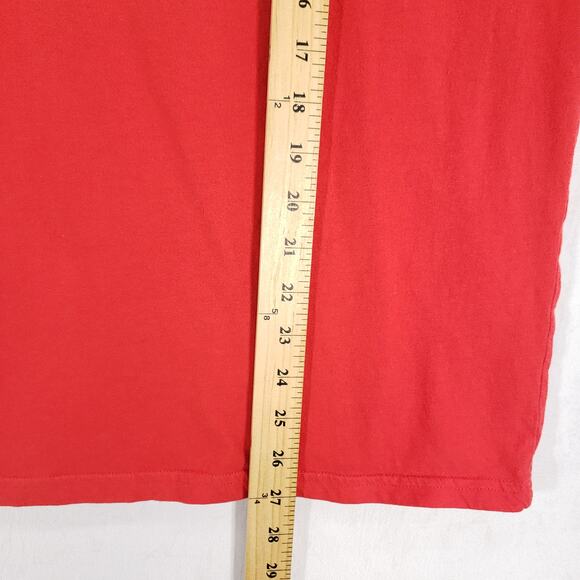 Tommy Hilfiger T Shirt Boys Extra Large Red Circle Emblem Graphic Crew Neck Tee - Picture 9 of 10